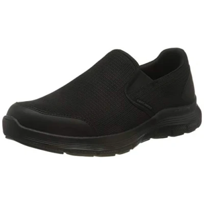 Abbildung von Skechers Herren Flex Advantage 4.0 Tuscan Sneaker, Black Textile Trim, 39 EU