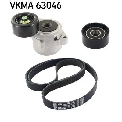 Abbildung von SKF VKMA 63046 Keilrippenriemensatz HONDA: CR V 3, ACCORD 7 Limousine, 8