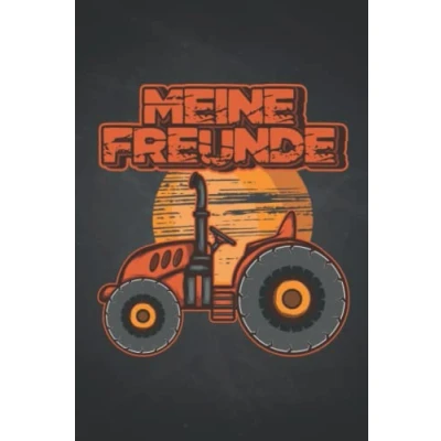 Abbildung von Meine Freunde: Freundebuch Kindergarten Junge, Jungen, Poesiealbum für Jungs, Kindergarten, ... 6x9&quot; (ca. DIN A5) 120 Seiten Softcover