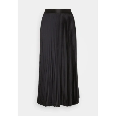 Abbildung von YAS Yasceline MIDI Skirt Faltenrock, Damen, Größe: Small, Black