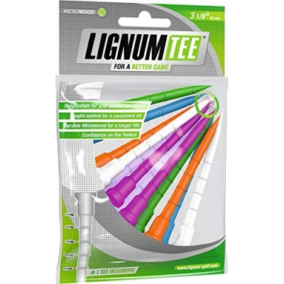 Abbildung von LIGNUM Unisex Adult Golf Tee, Gemischte Farben, 82Mm