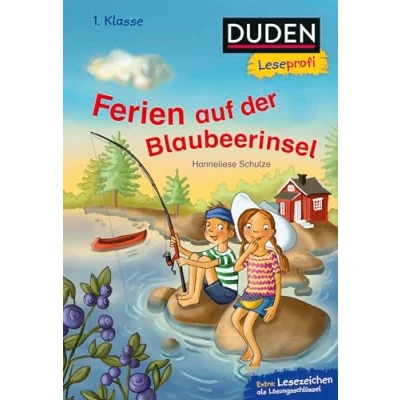 Abbildung von Duden Leseprofi Ferien auf der Blaubeerinsel, 1. Klasse: Kinderbuch für Erstleser ab 6 Jahren