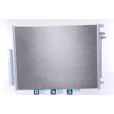 Abbildung von NISSENS 941065 Klimakondensator mit Trockner Aluminium 631 R 134a