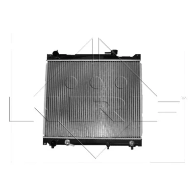 Abbildung von NRF 53289 Kühler, Motorkühlung Aluminium 526 425 27 Kühlrippen gelötet SUZUKI: Vitara I Off Road
