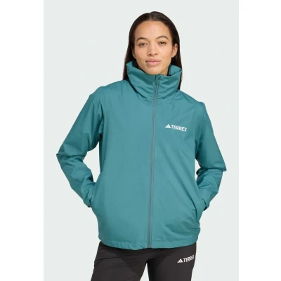 Abbildung von Adidas Terrex Outdoorjacke, Damen, Größe: XS, Preloved teal