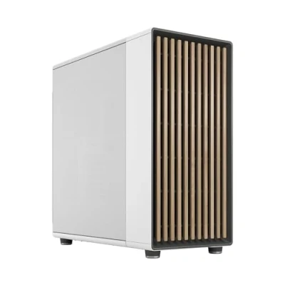 Abbildung von Fractal Design North XL Chalk White Mesh Three 140mm Aspect PWM Fans Included Type C USB EATX Airflow Full Tower PC Gaming case