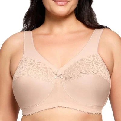 Abbildung von Glamorise MAGICLIFTSTÜTZ Bügel BH, Damen, Größe: 95C, Haut