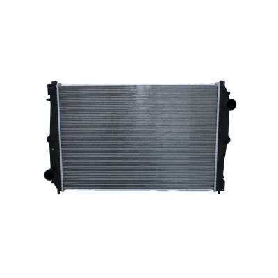 Abbildung von NRF 519586 Kühler, Motorkühlung Aluminium 905 648 56 ohne Rahmen Kühlrippen gelötet