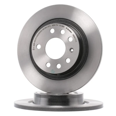 Abbildung von BREMBO COATED DISC LINE 08.9511.11 Bremsscheibe 278 12 5 voll beschichtet mit Schrauben OPEL: Vectra C CC, Caravan, Signum CC