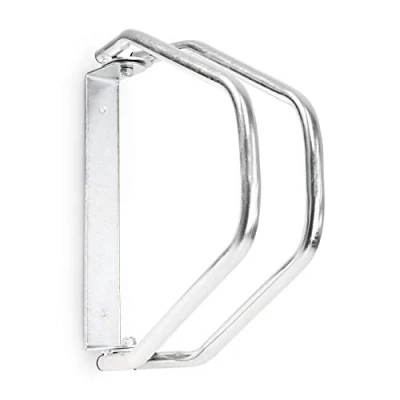 Abbildung von Relaxdays Fahrradständer zur Wandmontage, Wandhalterung für 1 Fahrrad, Verzinkt, Verstellbar, HBT: 32,5 x 9 28,5 cm, silber