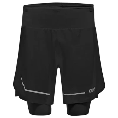 Abbildung von GORE WEAR Herren Shorts&#039; Ulitmate 2in1, Schwarz, XL EU