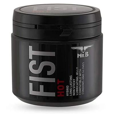 Abbildung von Gleitmittel Mister B FIST HOT Lube 500 ml Lubricant auf Silikon Basis