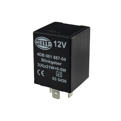 Abbildung von HELLA 4DB 001 887 041 Blinkerrelais 12 mit Halter PORSCHE: 911 Coupe