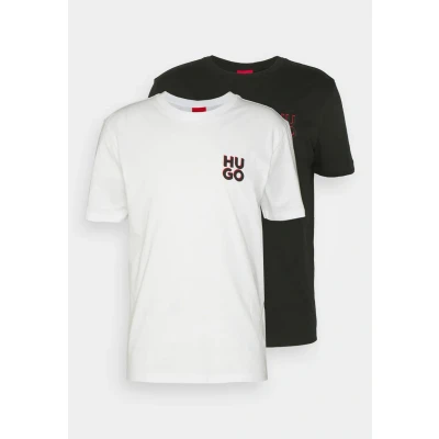 Abbildung von HUGO Dimento 2 PACK Tshirt basic, Herren, Größe: Small, Open miscellaneous