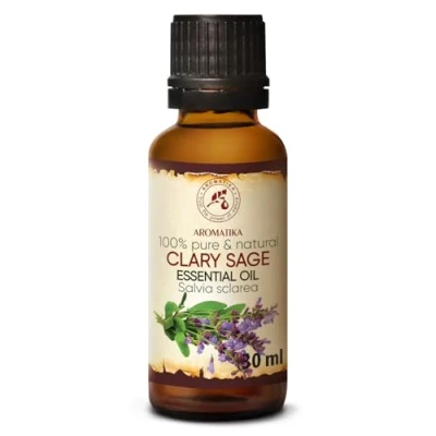 Abbildung von Muskatellersalbei Ätherisches Öl 30ml Salvia Sclarea Muskatellersalbeiöl Aromatherapie für Diffusers und Duftlampen Duftöle Seifenherstellung Kerzen Pflege Öle Haut &amp; Haare