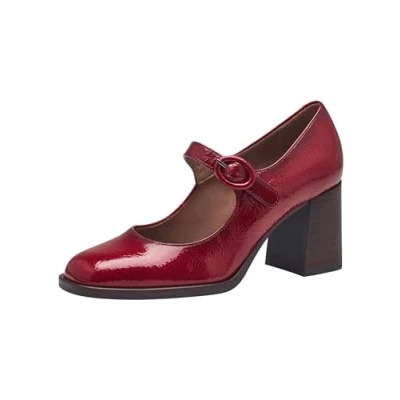 Abbildung von Tamaris Pumps, Damen, Größe: 36, Red patent Schuhe