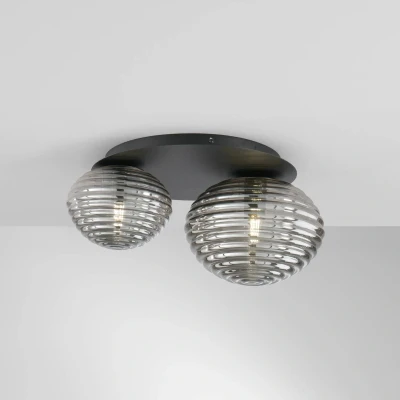 Abbildung von ECO LIGHT Deckenleuchten »Deckenleuchte RIPPLE«, 1 flammig, Leuchtmittel E27 wechselbar