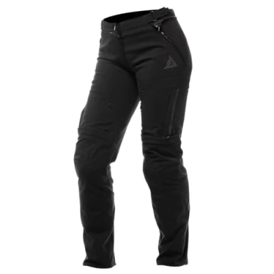 Abbildung von Dainese Drake 2 Air Tex Pants Wmn, Stoff Motorradhose, Stretch, mit Protektoren, Frau, Schwarz/Schwarz, 54