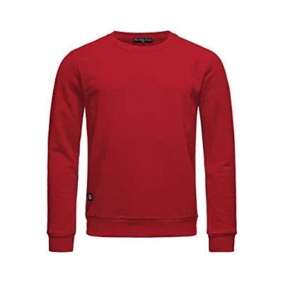 Abbildung von Red Bridge Herren Crewneck Sweatshirt Pullover Premium Basic Bordeaux L