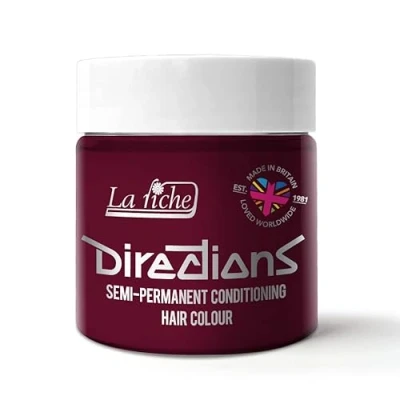 Abbildung von La Riche Directions Semi Permanent Hair Color 100ml Tub Rubine