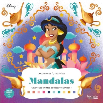 Abbildung von Grand carré mystères Disney Mandalas