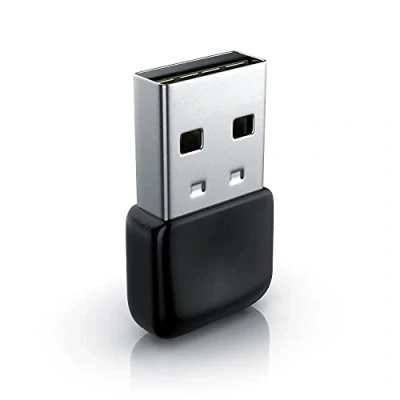 Abbildung von CSL USB Bluetooth 5.0 Stick Mini BT V5.0 Adapter Wireless Dongle für PC Laptop Sender und Empfänger Kopfhörer, Headset, Lautsprecher, Mäuse, Tastaturen 3 Mbit/s Windows 8 11