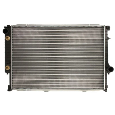 Abbildung von THERMOTEC D7B019TT Kühler, Motorkühlung Aluminium, Kunststoff 650 439 40 Automatikgetriebe Kühlrippen mechanisch gefügt BMW: 5 Saloon, Touring, 7
