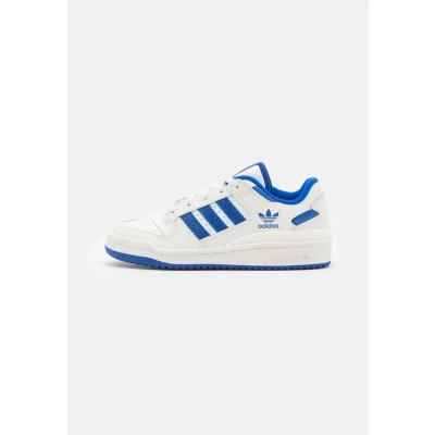 Abbildung von adidas Originals Forum low CL Unisex Sneaker für Kinder, Größe: 35.5, Core white/team royal blue Schuhe