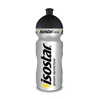 Abbildung von Isostar Sport Trinkflasche 500 650 ml Kunststoff, BPA frei Wasserflasche für Laufen, Radfahren, Gym, Wandern Praktischer und auslaufsicherer Push &amp; Pull Verschluss 1er Pack (1 x 71 g)