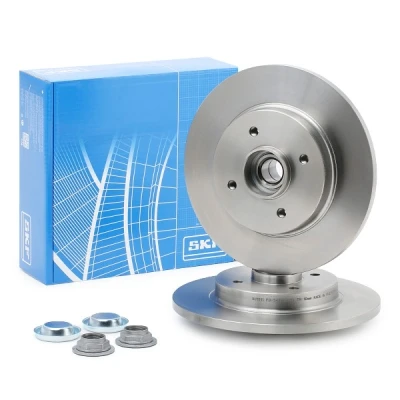 Abbildung von SKF VKBD 1016 Bremsscheibe 267,7 12 4 voll mit integriertem Radlager, magnetischen Sensorring PEUGEOT: Partner II Van, 308 I SW