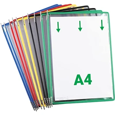 Abbildung von Tarifold Drehzapfentafeln A4/114009 sortiert PVC Inh.10
