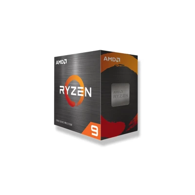 Abbildung von AMD Ryzen 9 5900 XT Prozessor, 16 Kerne/32 Threads, Zen 3 Architektur, 72MB L3 Cache, 105W TDP, Bis zu 4,8 GHz Boostfrequenz, Sockel AM4, DDR4 &amp; PCIe 4.0, Kein Lüfter