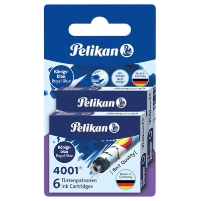 Abbildung von Pelikan 338269 Tintenpatronen 4001 königsblau, 2 Etui&#039;S mit 6 Patronen