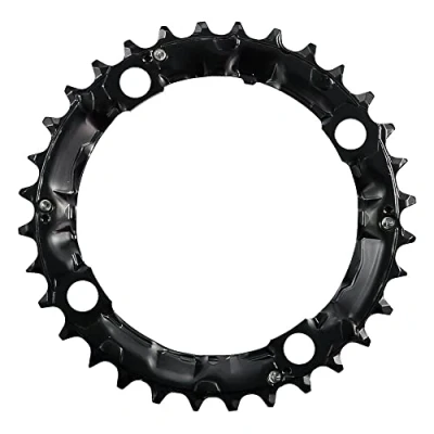 Abbildung von Shimano Deore Kettenblatt 32 Zähne 4 Arm LK 104 mm schwarz
