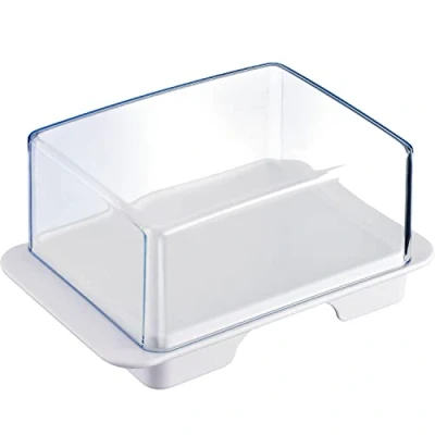 Abbildung von Westmark Kühlschrank Butterdose, Kunststoff, Exclusiv, Weiß/Transparent, 20862270