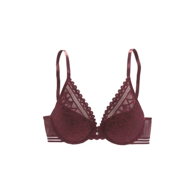 Abbildung von s.Oliver Push up BH »Milene«, im edlen High Apex Look mit graphischer Jacquardspitze, sexy Dessous