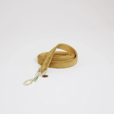 Abbildung von Kentucky Hundeleine Velvet Senf 1,2m S