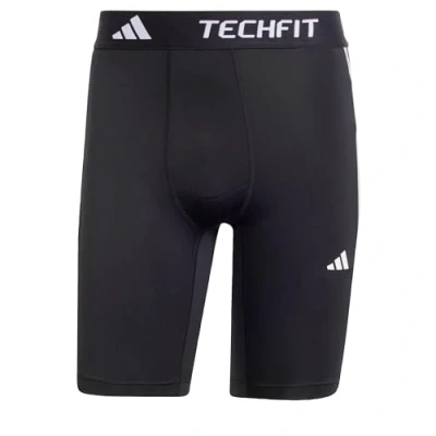 Abbildung von adidas Performance Techfit Compression 3STRIPES Short Panties, Herren, Größe: XS, Black