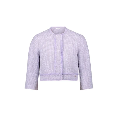 Abbildung von Betty &amp; Co Übergangsjacke, Damen, Größe: 38, Lilac melange