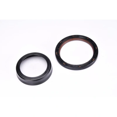 Abbildung von CORTECO 15015833B Kurbelwellendichtring mit Montagehülsen getriebeseitig PTFE (Polytetrafluorethylen)