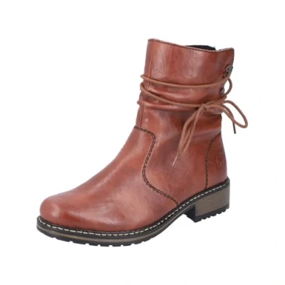 Abbildung von Rieker Damen Z68M1 Mode Stiefel, Fuchs/Kastanie / 24, 41 EU