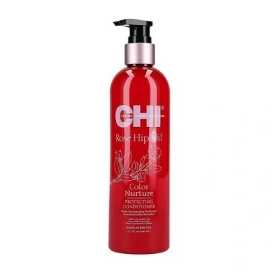 Abbildung von CHI Rose Hip Oil Color Nurture Protecting Conditioner 340 ml
