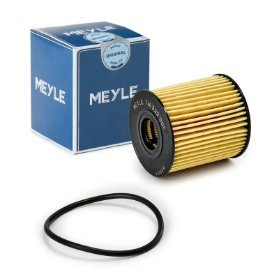 Abbildung von MEYLE 714 322 0011 Ölfilter ORIGINAL Quality mit Dichtung Filtereinsatz PEUGEOT: 207 SW, 307 Hatchback, FORD: S Max Mk1, Galaxy Mk2 MPV
