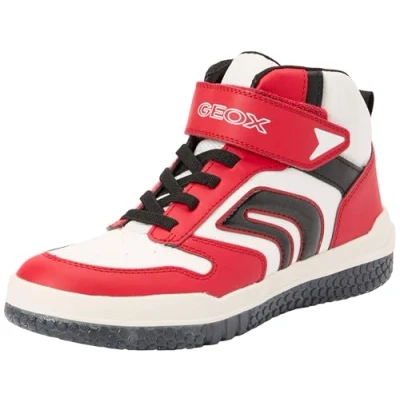 Abbildung von Geox Buzzerlight Light UP Lauflernschuh für Kinder, Größe: 28, Red white Schuhe