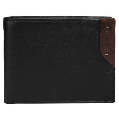 Abbildung von bugatti Corso Deluxe RFID Schutz Geldbörse, Herren, Größe: One Size, Schwarz