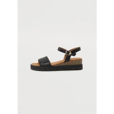 Abbildung von TOM Tailor Plateausandalette, Damen, Größe: 39, Black Schuhe