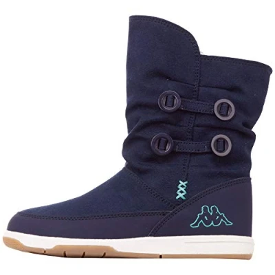Abbildung von Kappa Unisex Kinder Cream Winter Boots, Blau Navy Mint 6737, 39 EU
