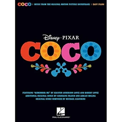 Abbildung von Disney Pixar&#039;s Coco For Easy Piano : Noten, Sammelband für Klavier: Music from the Original Motion Picture Soundtrack. Klavier