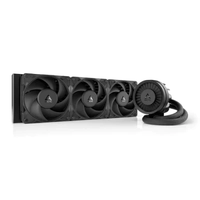 Abbildung von ARCTIC Liquid Freezer III Pro 360 AIO CPU Kühler, 3x120 mm Wasserkühlung, 38 Radiator, PWM Pumpe, VRM Lüfter, AMD AM5/AM4, Intel LGA1851/1700 Contact Frame Schwarz