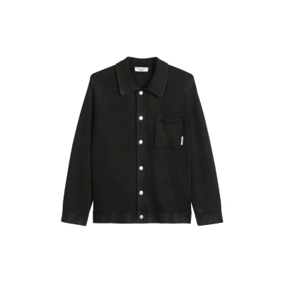 Abbildung von Marc O&#039;Polo Denim Strickjacke, Herren, Größe: Medium, Black